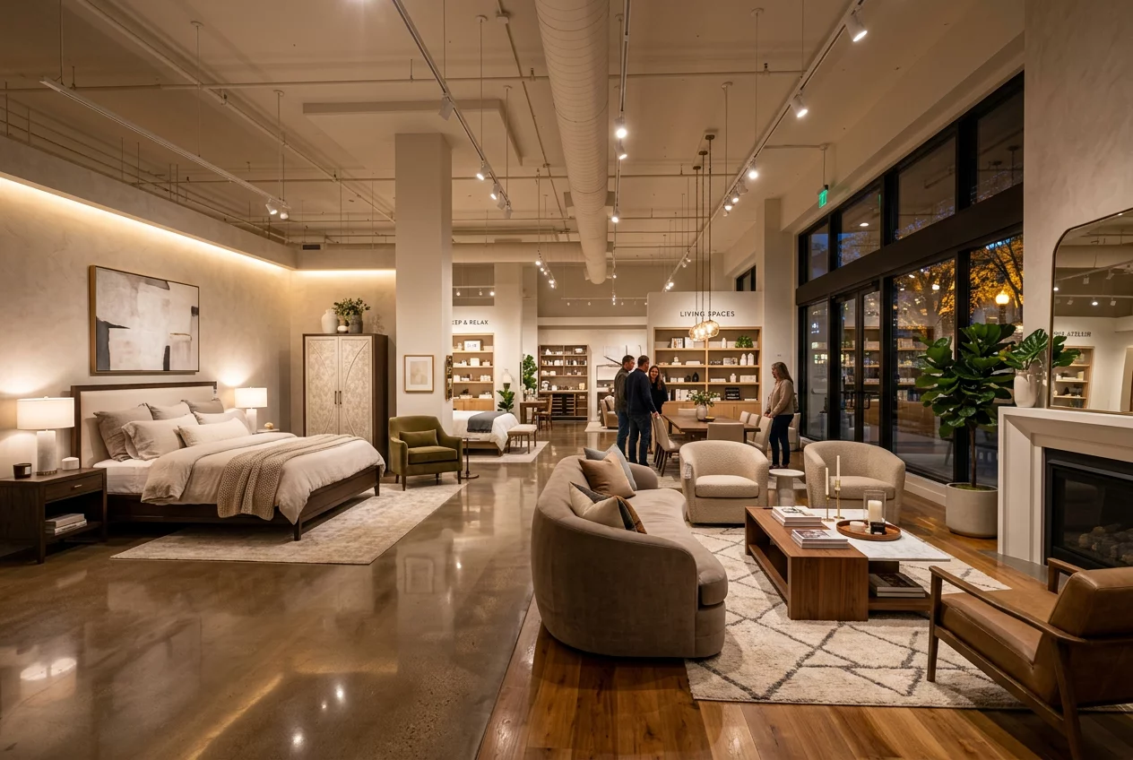 Modern Cotswold Showroom Interior