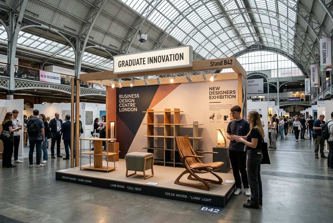 Innovative chair design display